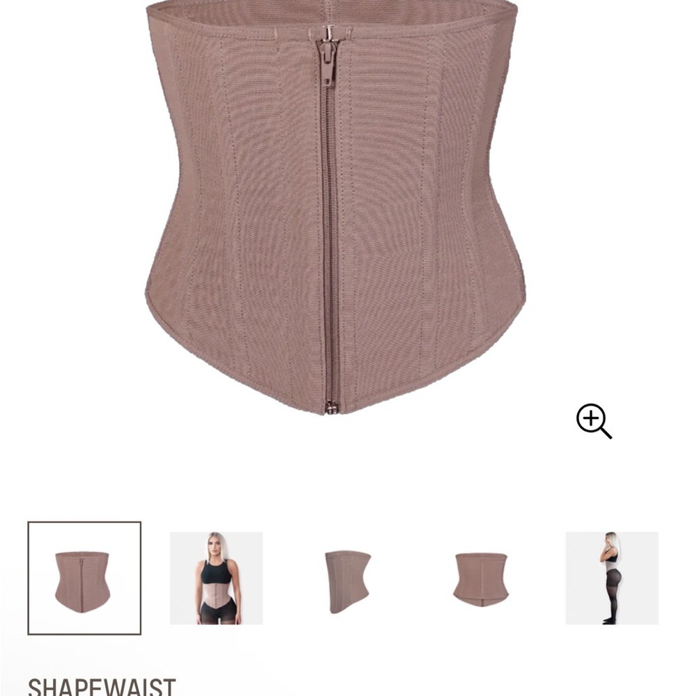 Women's Brown Waist Shaper